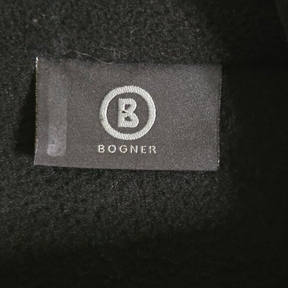 Bogner Full Zip Velvet Piping Zip Pockets Logo Jacket Size M/L - Picture 7 of 8